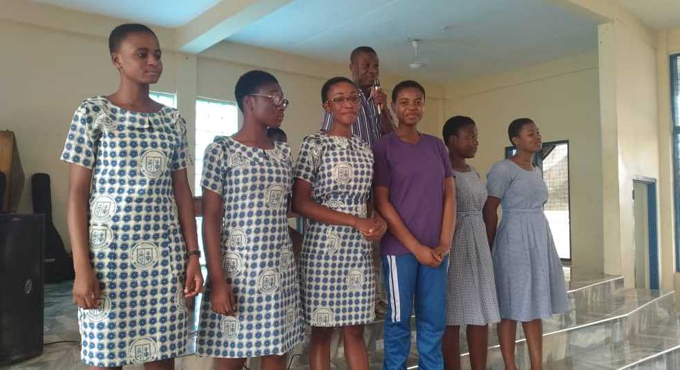 Enlarged view: St Monica's SHS Green Club patrons