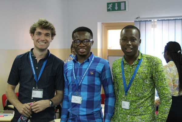 Participating students including Dennis Eberli, ETH Environmental Engineering MSc